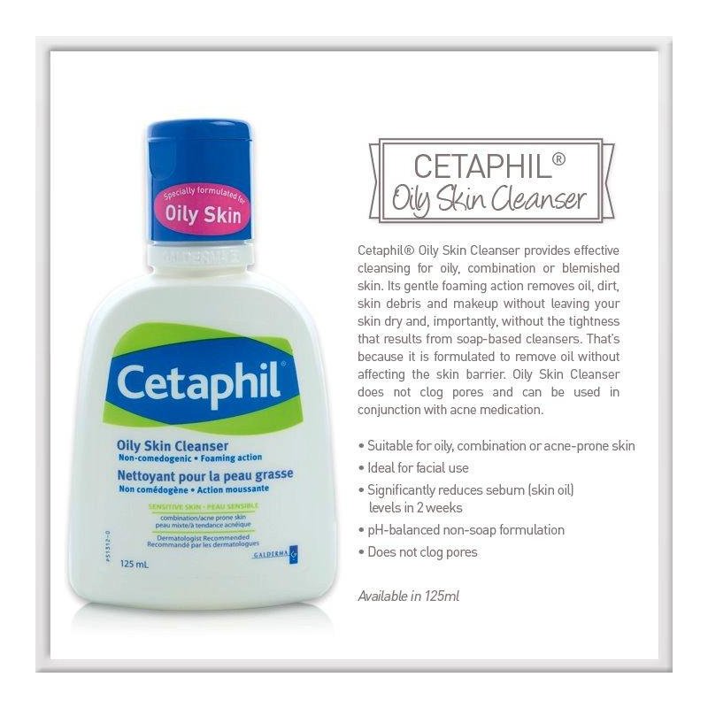 Cetaphil - Oily Skin Cleanser (125ml)